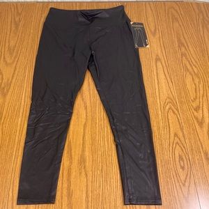 NWT Shosho Leather Leggings Womens Size XL